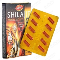 Шиладжит Голд марки Дабур, 10 капсул, Shilajit Gold Dabur