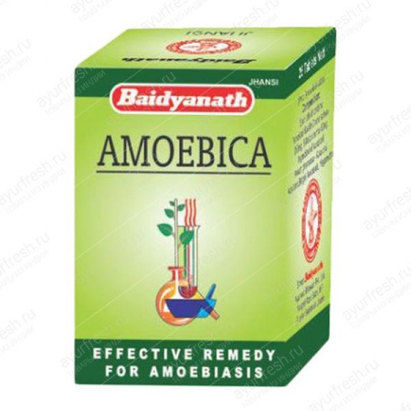 Амоебика 25 таб, Amoebica Tablet Baidyanath 