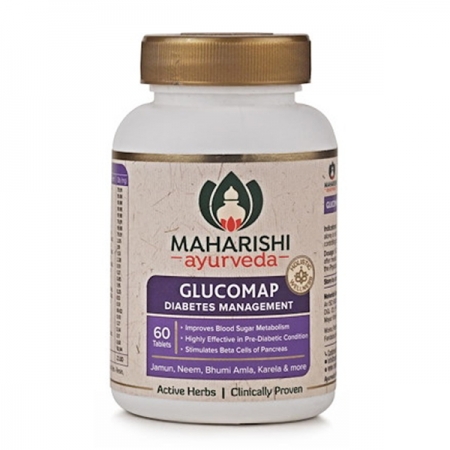 Глюкомап Махариши Аюрведа, 60 таблеток, Glucomap Maharishi Ayurveda