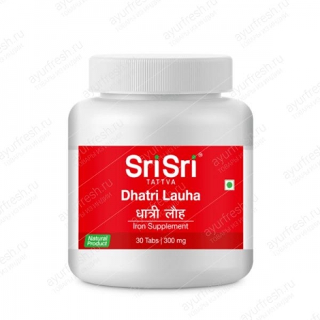 Дхарти Лауха (Dharti Lauha, Sri Sri Ayurveda) 60 таб 