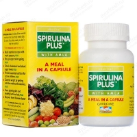 Спирулина Плюс марки Гудкэр, 60 капсул, Spirulina Plus Goodcare