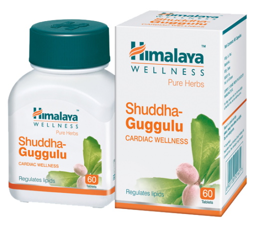 Шудха Гуггулу 250 мг, (Shuddha Guggulu, Himalaya Herbals) 60 таб