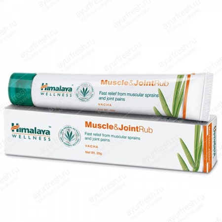 Аюрведический крем от мышечной и суставной болей Himalaya Herbals Muscle & Joint Rub, 20г