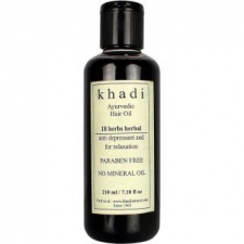 Масло для волос «18 трав» (восстановление и реабилитация) Khadi, 210 мл, 18 Herbs Hair Oil