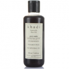 Масло для волос Чистая Амла Khadi Herbal Pure Amla  Oil 210 мл Indian Khadi