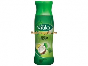 Масло для волос Dabur VATIKA Coconut Enriched - обогащённое Кокосом (с амлой,хной,лимоном) 75 мл