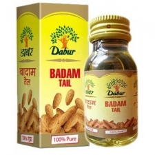 Натуральное Миндальное Масло 25 мл, Dabur Badam Tail 