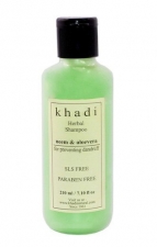 Травяной шампунь Khadi  Ним и Алое вера 210 мл Herbal Shampoo Neem & Aloevera 