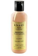 Натуральный кондиционер Khadi Шикакай и Мед, 210 мл без SLS Shikakai & Honey Hair Conditioner