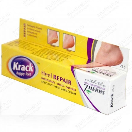 Крем от трещин 25 гр - Krack happy feet 7 HERBS