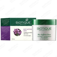 Био Шафран - Омолаживающий увлажняющий крем 50 г, Biotique