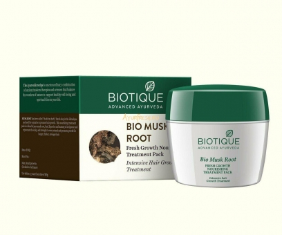 Маска для волос Корень мускуса ( Biotique Musk root Therapeutic pack for hair and scalp) 230г