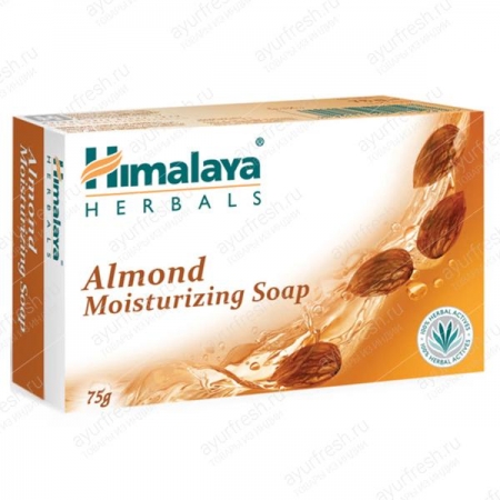 Мыло Миндаль (Увлажняющее) 75 г, Himalaya Herbals