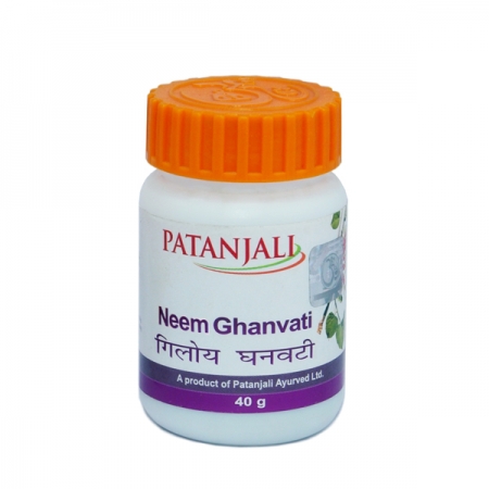 Ним Гханвати 500 мг 80 таб, Neem Ghanvati Patanjali