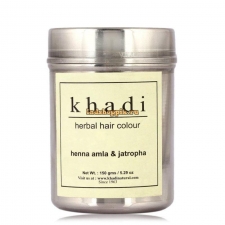 Травяная хна 100% Амла и Ятрофа Khadi 150 г Herbal Henna Amla & Jatropha