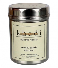 Травяная хна 100% Бесцветная Khadi 150 г Herbal Natural Henna (senna/cassia