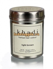 Травяная хна 100% Светло-Коричневая Khadi 150 г Herbal Light Brown Henna