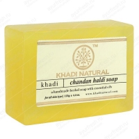 Мыло ручной работы Куркума и Сандал 125 г Khadi Turmeric-Sandal Soap