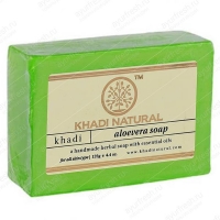 Мыло ручной работы Алое вера 125 г Khadi Aloevera Soap