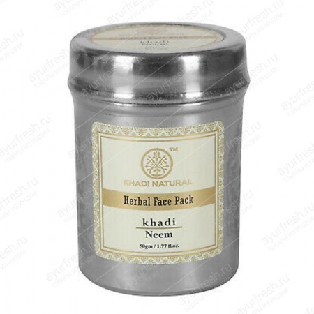 Травяная маска для лица Ним 50 г Khadi Herbal face pack Neem