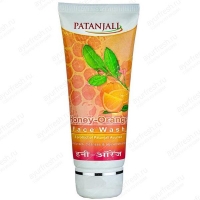 Гель для умывания Мед и Апельсин 60 г Patanjali Honey Orange Face Wash