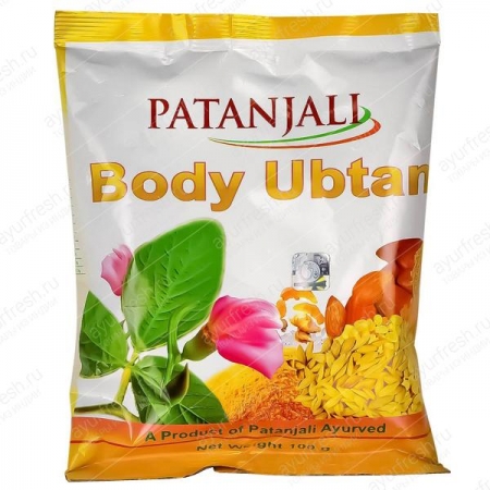 Травяной Убтан 100 г Patanjali body Ubtan