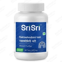 Ракташодхини Вати марки Шри Шри Таттва, 60 таблеток, Raktashodhini Vati Sri Sri Tattva