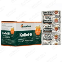 Кофлет леденцы с имбирём марки Хималая, 6 штук, Koflet-H Ginger Himalaya Wellness