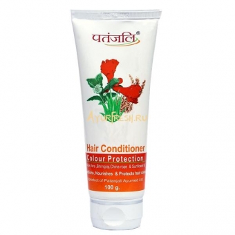 Кондиционер Защита цвета для окрашенных волос 100 мл Patanjali Hair Conditioner Colour Protection