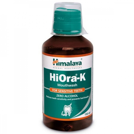 Ополаскиватель полости рта HiOra-K для чувствительных зубов 150 мл Himalaya Herbals