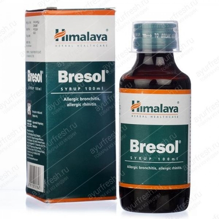 Сироп Бресол 100 мл Himalaya Herbals