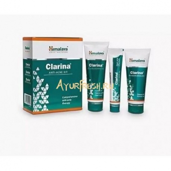 Набор косметический против акне Кларина, Clarina Himalaya Herbals