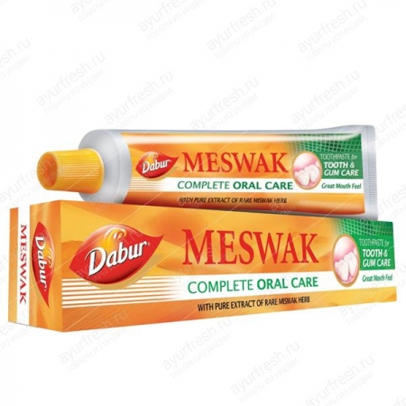 Зубная паста Мисвак 50 г, Meswak complete oral care Dabur