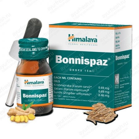 Бонниспаз 15 мл, от детских коликов, Himalaya Herbals