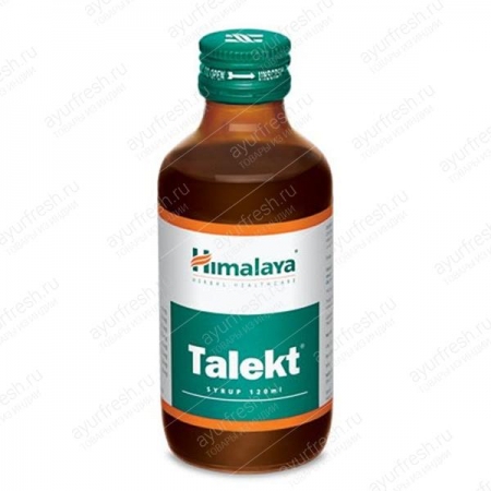 Сироп Талект, Himalaya Herbals Talekt (syrup), 120 мл