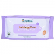 Детские влажные гигиенические салфетки 12 шт, Himalaya Herbals