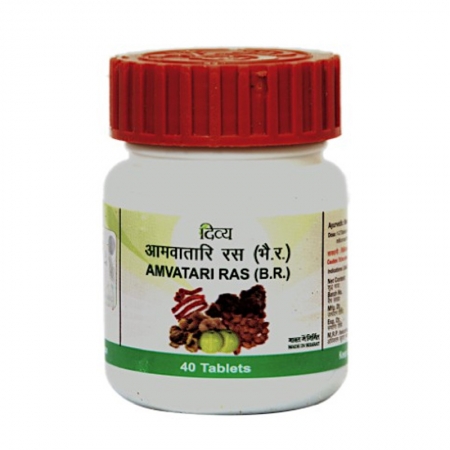 Аамватари рас 40 таб, Patanjali Aamvatari ras, 20 gm