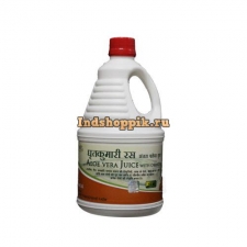 Сок Алое вера с апельсином, Patanjali Aloe vera juice with orange flavour, 1kg
