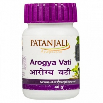 Арогья вати 80 таб, Patanjali Arogya vati, 40 gm