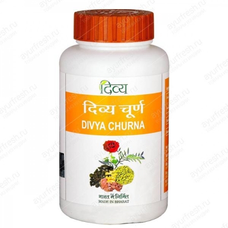 Дивья порошок, Patanjali Divya churna, 100 г