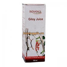 Сок Гилой 500 мл, Patanjali Giloy juice, 570 gm