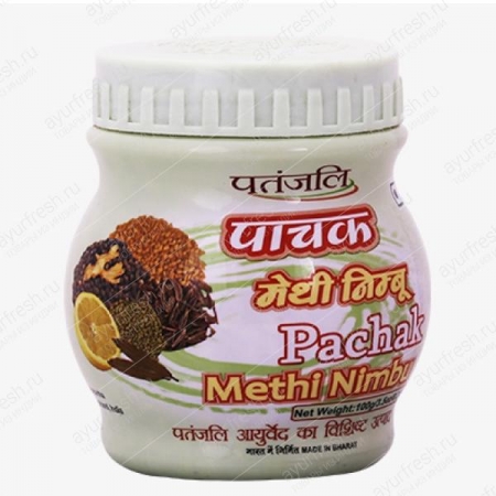 Пачак метхи нимбу, Patanjali Pachak methi nimbu, 100 gm