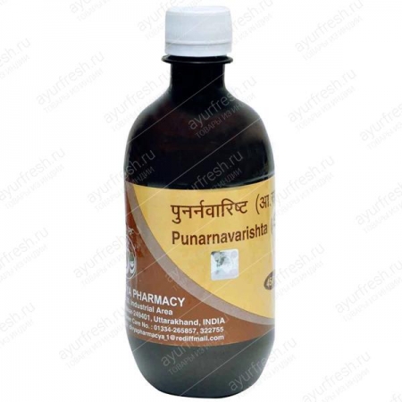 Пунарнава ришта 450 мл, Patanjali Punarnavarishta, 500 gm