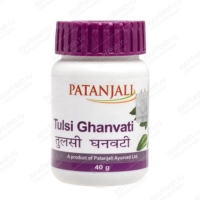 Туласи Гхан Вати марки Патанджали, 40 грамм, Tulsi Ghan Vati Patanjali 