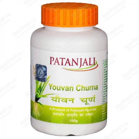 Юван порошок, Patanjali Youvan churna, 100 г