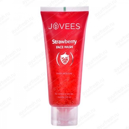 Гель для умывания Клубника Джовис / Jovees Strawberry Face Wash