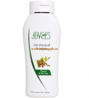 Шампунь против перхоти Тимьян и Чайное дерево 125 мл, Jovees Anti Dandruff Shampoo