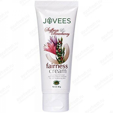 Осветляющий крем Шафран и Медвежьи ушки Джовис / Jovees Saffron Bearberry Cream