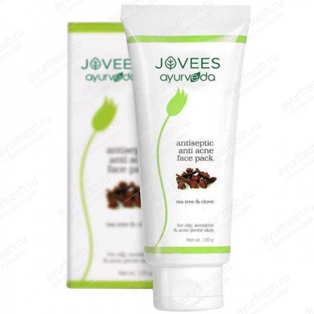 Маска для лица Чайное дерево и Гвоздика Джовис / Jovees Tea Tree&Clove Face Pack