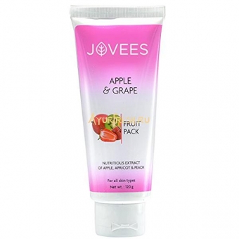 Фруктовая маска для лица Яблоко и Виноград Джовис / Jovees Fruit Facial Pack Apple&Grape
